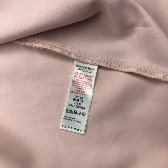 TOPSHOP Utility Midi Skirt with pockets & Sz 6 - Picture 4 of 9